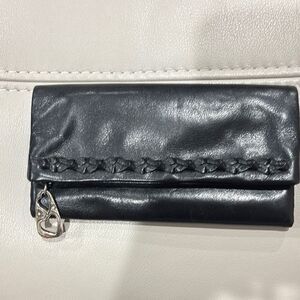 Brighton Vintage Black Leather Women's Wallet